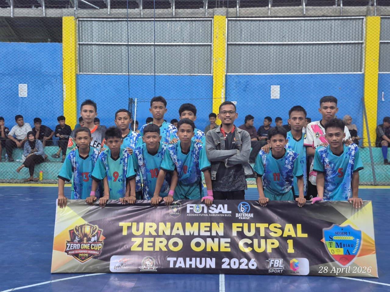 Turnamen futsal Zero one Cap 1